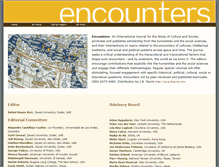 Tablet Screenshot of encounters.zu.ac.ae